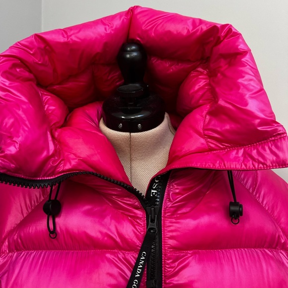 NWT Canada Goose Vibrant Pink Puffer Jacket L - Picture 2 of 11